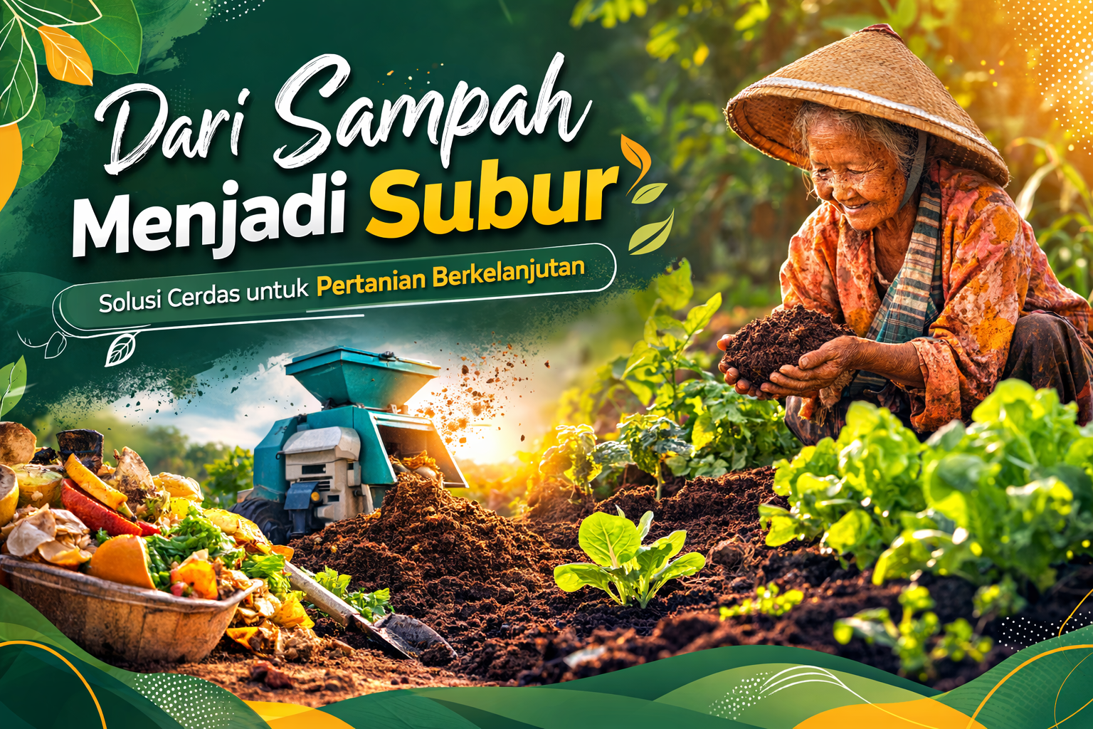 Optimalisasi Kompos dengan Mesin Pencacah